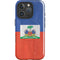 Haitian Flag Distressed iPhone 16 Pro Max Magsafe Impact Case