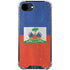 Haitian Flag Distressed iPhone 16e Clear Case
