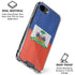 Haitian Flag Distressed iPhone 16e Clear Case