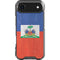 Haitian Flag Distressed iPhone 17 Air Clear Case