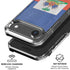 Haitian Flag Distressed iPhone 17 Air Clear Case