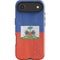 Haitian Flag Distressed iPhone 17 Air Impact Case