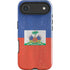 Haitian Flag Distressed iPhone 17 Air Impact Case