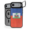 Haitian Flag Distressed iPhone 17 Air Kickstand Case
