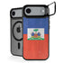 Haitian Flag Distressed iPhone 17 Air Kickstand Case