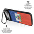 Haitian Flag Distressed iPhone 17 Air Kickstand Case
