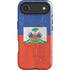 Haitian Flag Distressed iPhone 17 Air Magsafe Impact Case