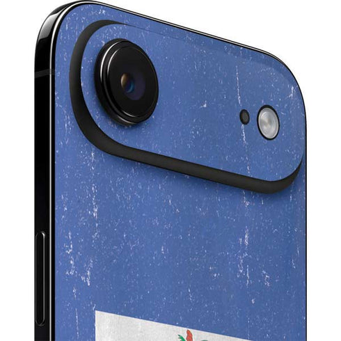 Haitian Flag Distressed iPhone 17 Air Skin