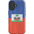 Haitian Flag Distressed iPhone 17 Impact Case