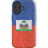 Haitian Flag Distressed iPhone 17 Magsafe Impact Case