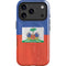 Haitian Flag Distressed iPhone 17 Pro Magsafe Impact Case