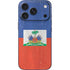Haitian Flag Distressed iPhone 17 Pro Skin