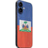 Haitian Flag Distressed iPhone 17 Skin