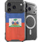 Haitian Flag Distressed iPhone 18 Pro MagSafe Case
