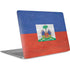 Haitian Flag Distressed Apple MacBook Air Skin