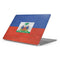 Haitian Flag Distressed Apple MacBook Pro 16-inch Skin
