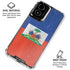 Haitian Flag Distressed Moto G Power 5G (2024) Clear Case