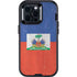 Haitian Flag Distressed Otterbox Defender iPhone Skin