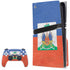Haitian Flag Distressed PlayStation PS5 Skins
