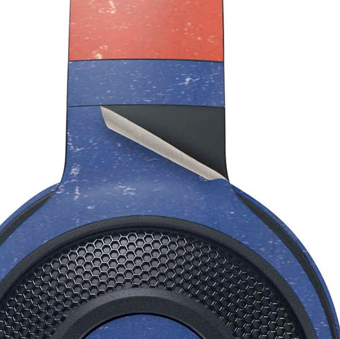 Haitian Flag Distressed Razer Kraken X Skin