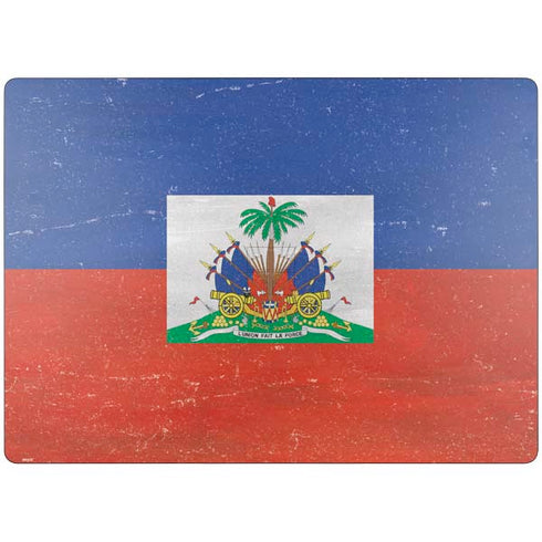 Haitian Flag Distressed Surface Laptop 7 15in Skin