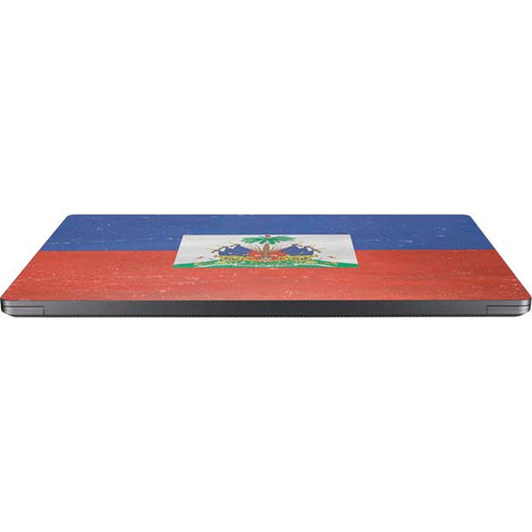 Haitian Flag Distressed Surface Laptop 7 15in Skin