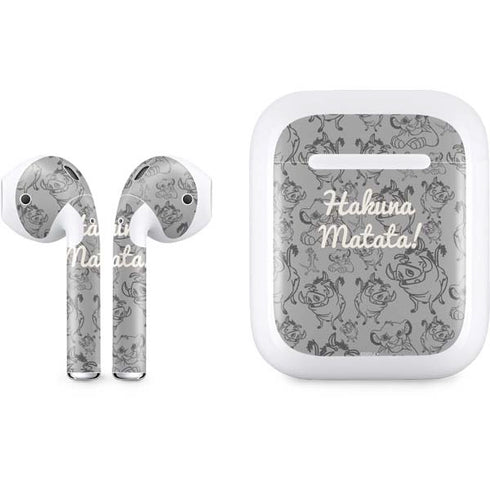 Disney The Lion King Hakuna Matata Apple AirPods Skin