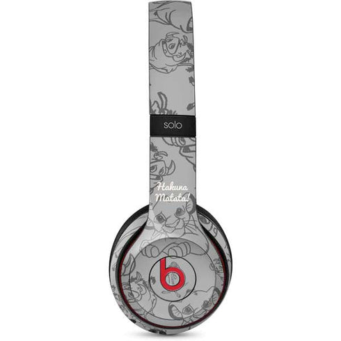 Disney The Lion King Hakuna Matata Beats Solo 3 Wireless Skin