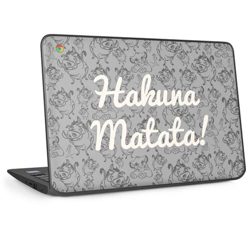 Disney The Lion King Hakuna Matata HP Chromebook Skin