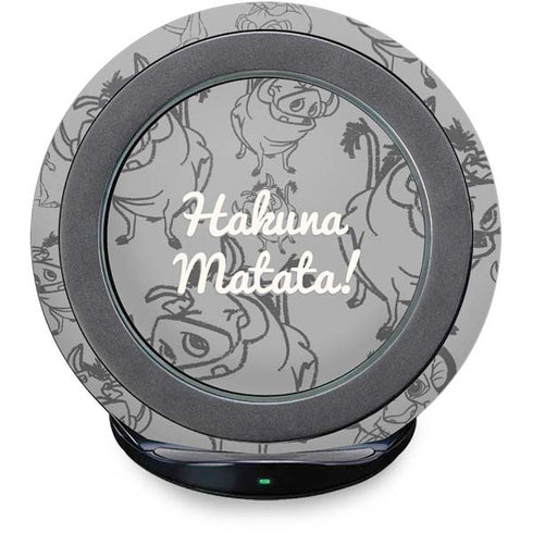 Disney The Lion King Hakuna Matata Fast Charge Wireless Charging Stand Skin