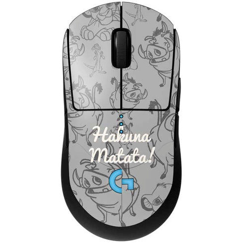 Disney The Lion King Hakuna Matata G Pro Wireless Gaming Mouse Skin