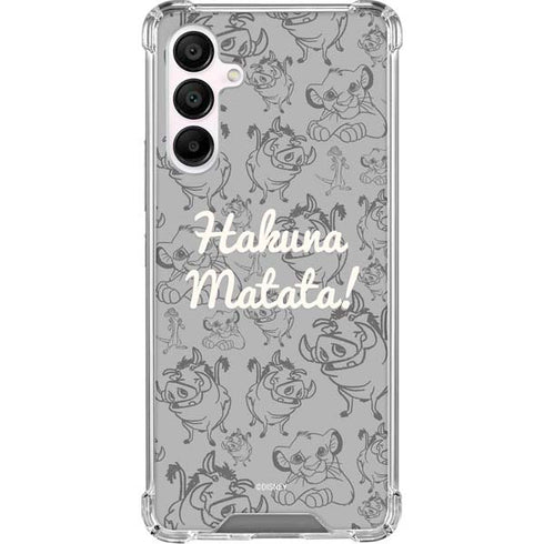 Disney The Lion King Hakuna Matata Galaxy A16 5G Clear Case