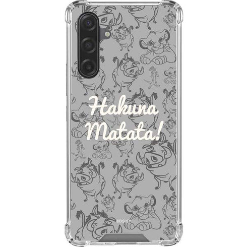 Disney The Lion King Hakuna Matata Galaxy A17 Clear Case