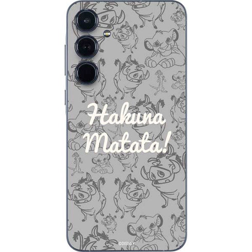 Disney The Lion King Hakuna Matata Galaxy A35 5G Skin
