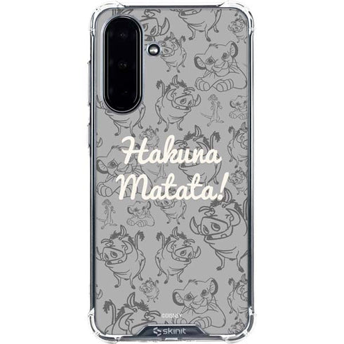 Disney The Lion King Hakuna Matata Galaxy A36 5G Clear Case