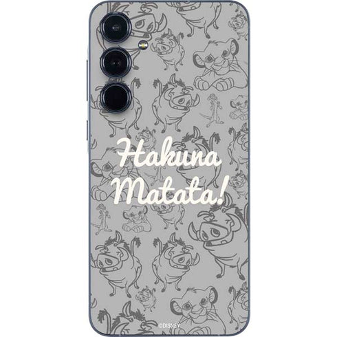 Disney The Lion King Hakuna Matata Galaxy A55 5G Skin