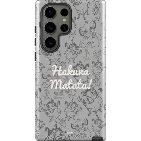 Disney The Lion King Hakuna Matata Galaxy S23 Ultra Pro Case