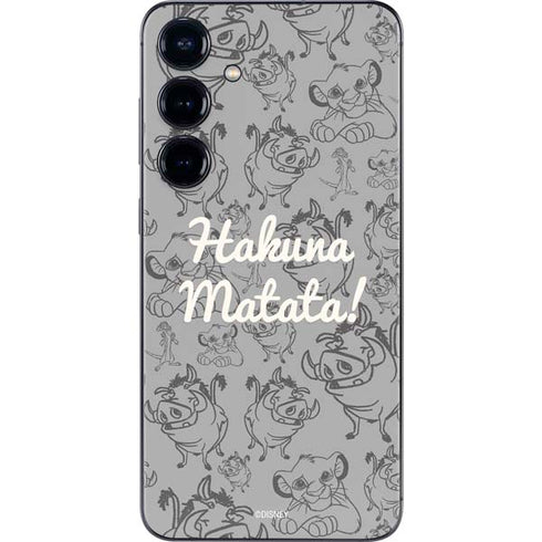 Disney The Lion King Hakuna Matata Galaxy S25 Plus Skin