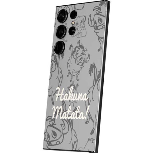 Disney The Lion King Hakuna Matata Galaxy S25 Ultra Skin