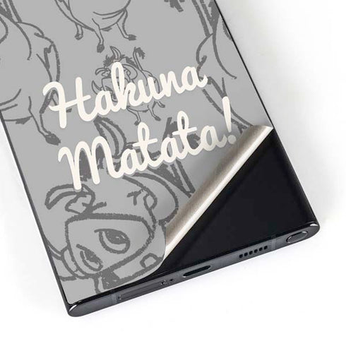 Disney The Lion King Hakuna Matata Galaxy S25 Ultra Skin
