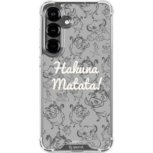 Disney The Lion King Hakuna Matata Galaxy S26 Clear Case
