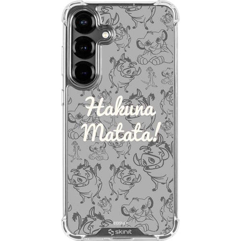 Disney The Lion King Hakuna Matata Galaxy S26 Plus Clear Case