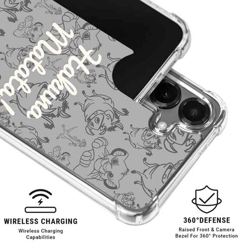 Disney The Lion King Hakuna Matata Galaxy S26 Plus Clear Case