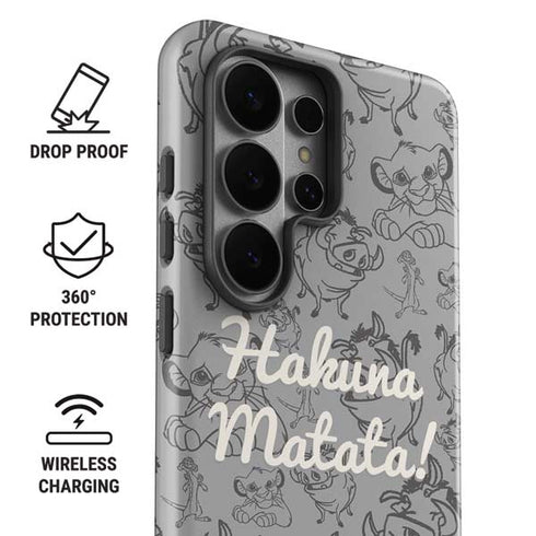 Disney The Lion King Hakuna Matata Galaxy S26 Ultra Impact Case