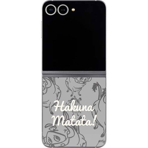 Disney The Lion King Hakuna Matata Galaxy Z Flip6 Skin
