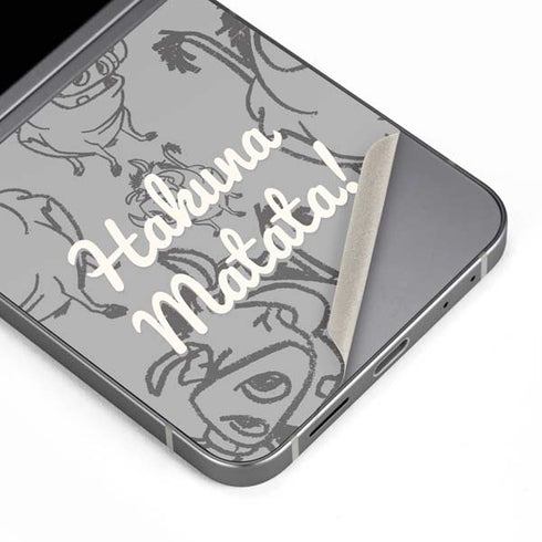 Disney The Lion King Hakuna Matata Galaxy Z Flip6 Skin