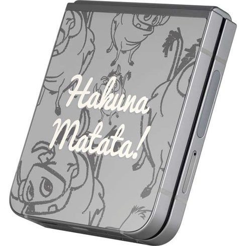 Disney The Lion King Hakuna Matata Galaxy Z Flip6 Skin