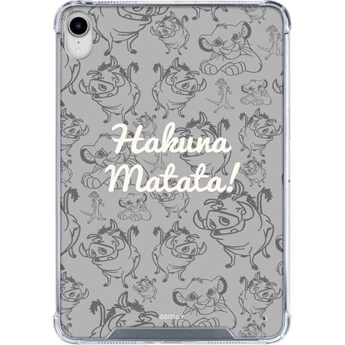 Disney The Lion King Hakuna Matata iPad 11th Gen (2025) Clear Case