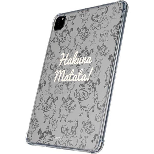 Disney The Lion King Hakuna Matata iPad Pro 11in (2024) Clear Case
