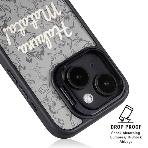 Disney The Lion King Hakuna Matata iPhone 14 Plus Kickstand Case